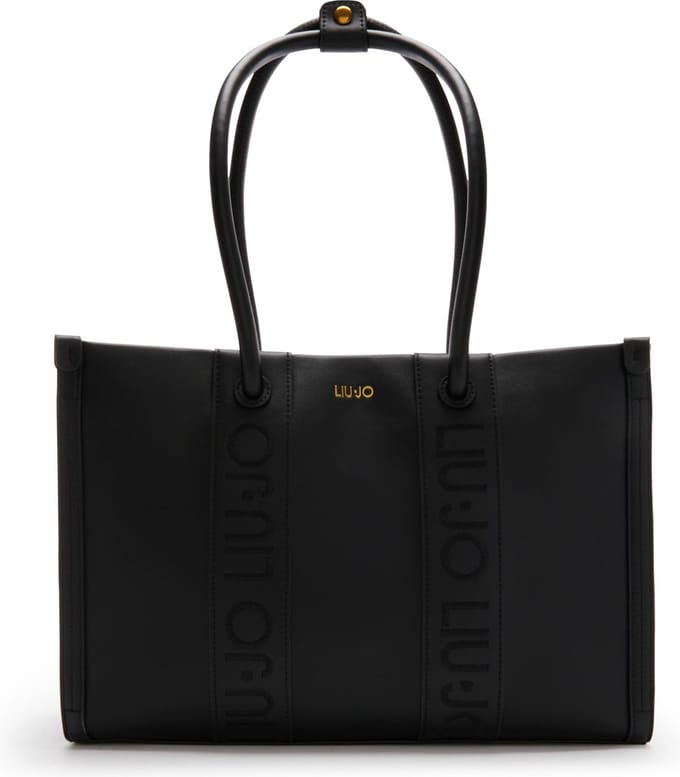 LIU JO Shopper Schoudertas Tanisha Shopping Bag Nero Zwart