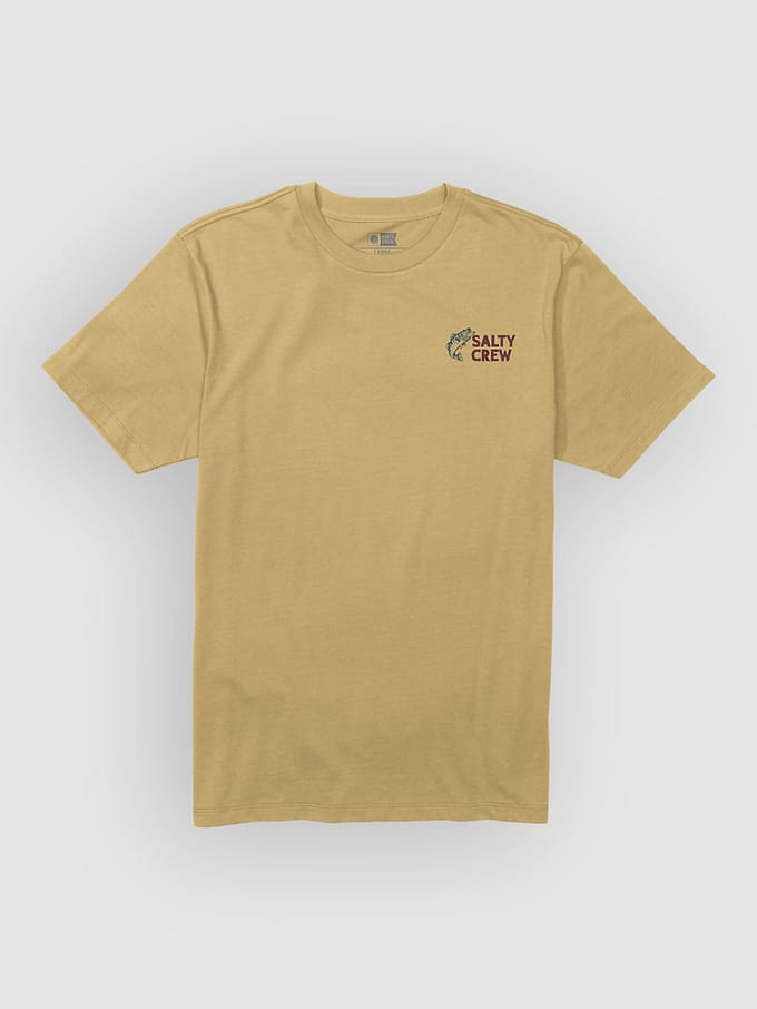 Salty Crew Bait Shop T-Shirt geel