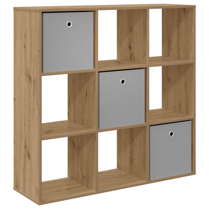 vidaXL - Dressoir - Artisan - Eiken - 102 - x - 31 - x - 99,5 - cm