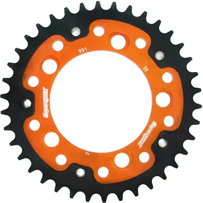 Bimetaal motortandwiel Supersprox Stealth 991 38