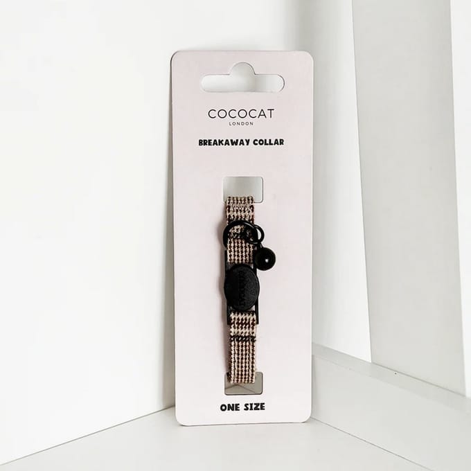 Cococat London - kattenhalsband - plaid - breakaway collar - cocopup London