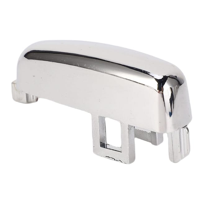 Cache de Bouton de Frein à Main Métal Élégant Interrupteur de Bouton de Frein à Main de Remplacement pour Vauxhall Mokka Mokka X 2012 2020 white