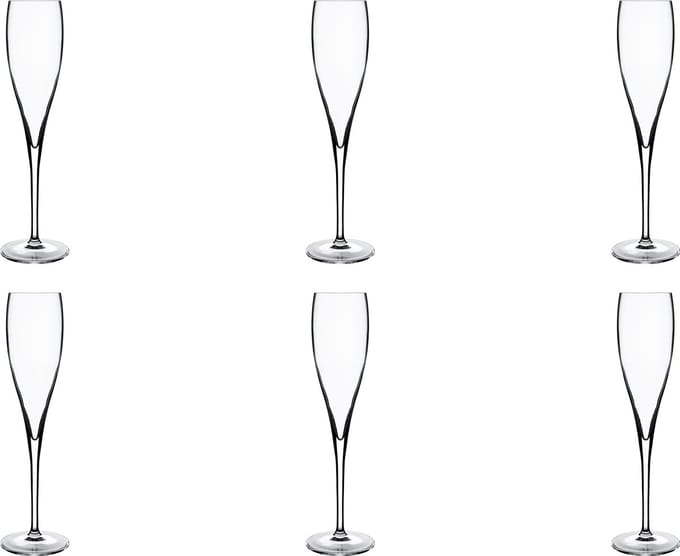 Luigi Bormioli Vinoteque Champagneglas 17,5 cl - 6 stuks