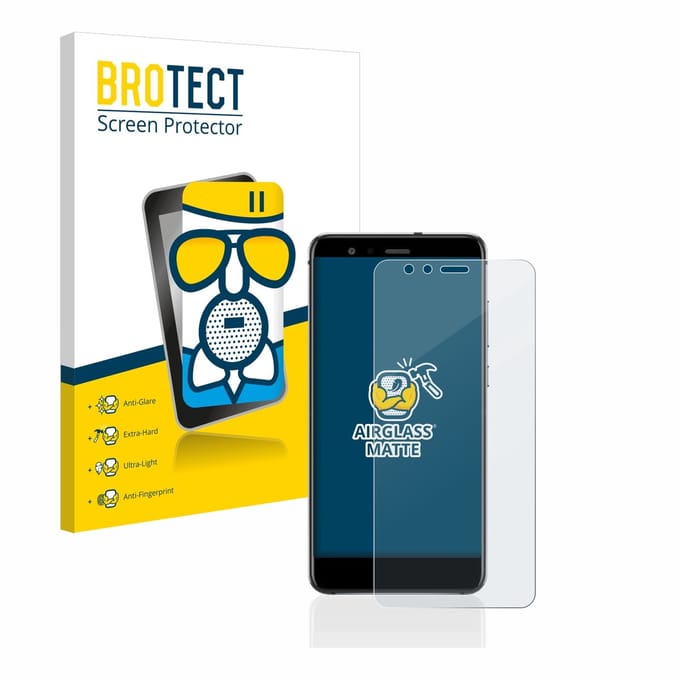 BROTECT - Screenprotector voor Huawei P10 Lite - Folie Beschermfolie Beschermglas matte
