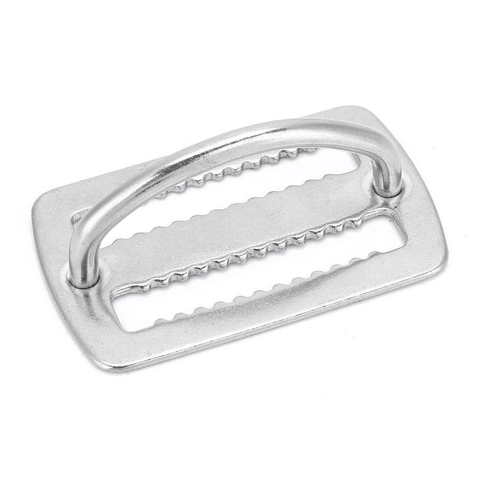 KEEP DIVING 50mm Roestvrijstalen Schuifgesp Band Riemhouder Duikaccessoire white
