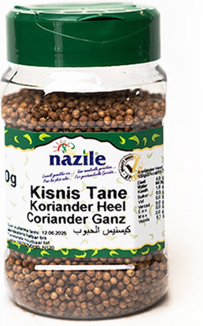 Nazile Koriander Korrels 2 x 100 Gram