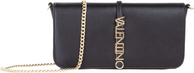 VALENTINO schoudertas Special Materia Flap Bag Nero / Oro zwart