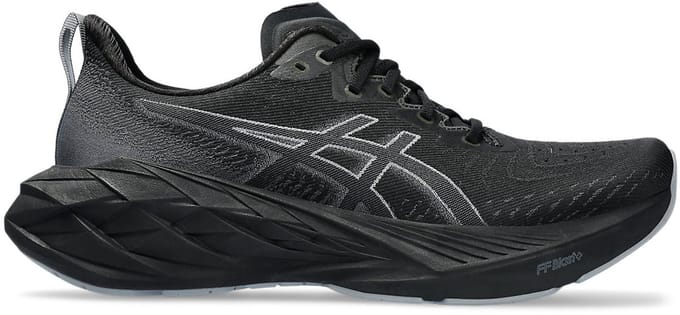 ASICS Novablast 4 - Hardloopschoenen - Maat 39 - Black/Graphite Grey / Zwart Grijs - Novablast - Hardlopen - Heren Hardloopschoenen