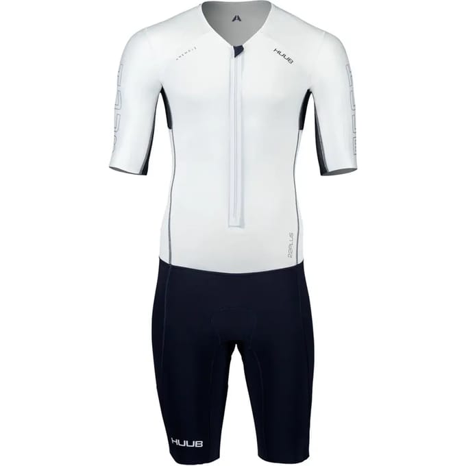 2025 Huub Heren Anemoi 2 PLUS22 Tri Suit - Dark Navy / White