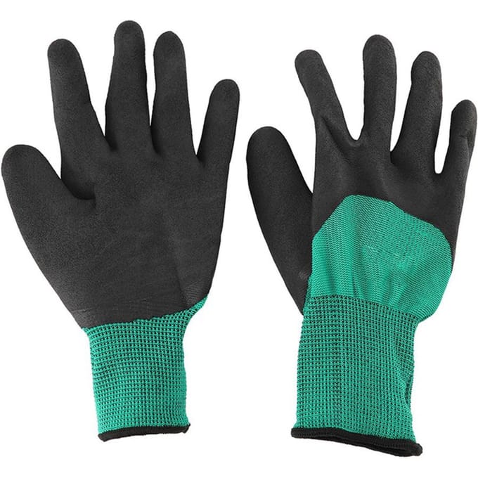 1 Paar Antislip   Slijtvast Arbeids Werk Tuinhandschoenen Hanteerhandschoenen black