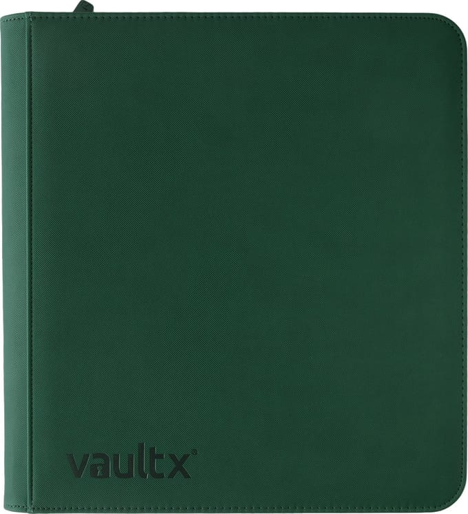 Vault X 12-Pocket Exo-Tec® Zip Binder - Verzamelmap - 480 Kaarten/Groen