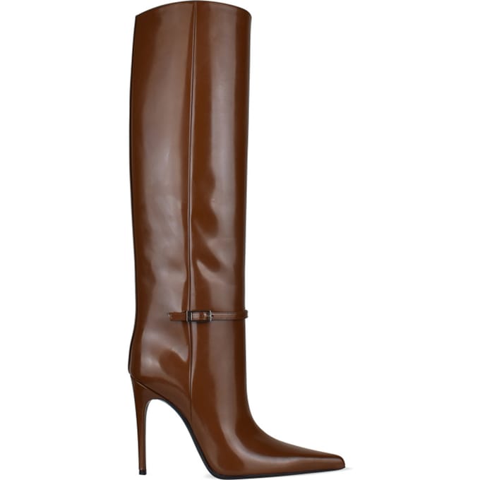 Saint Laurent laarzen Vendome camel