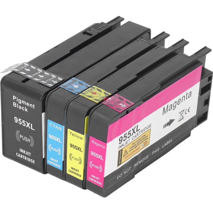 Inktcartridge BK C M Y Printaccessoire Onderdeel voor OfficeJet Pro 7720 7730 7740 8210