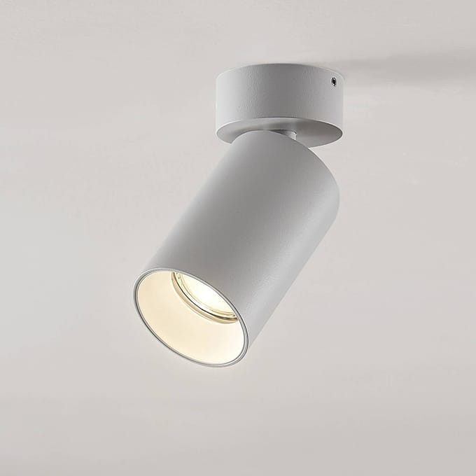 Arcchio - buitenspot - 1licht - aluminium - H: 13.2 cm - GU10 - wit