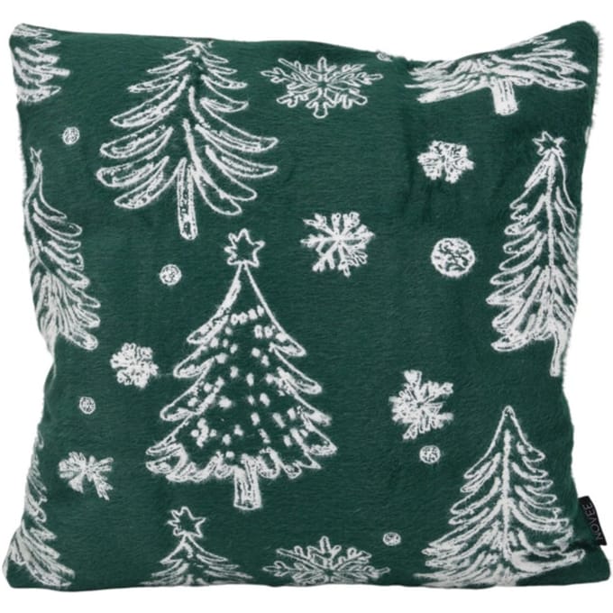 NOVÉE Sierkussen frosty forest | 45 x 45 cm | polyester