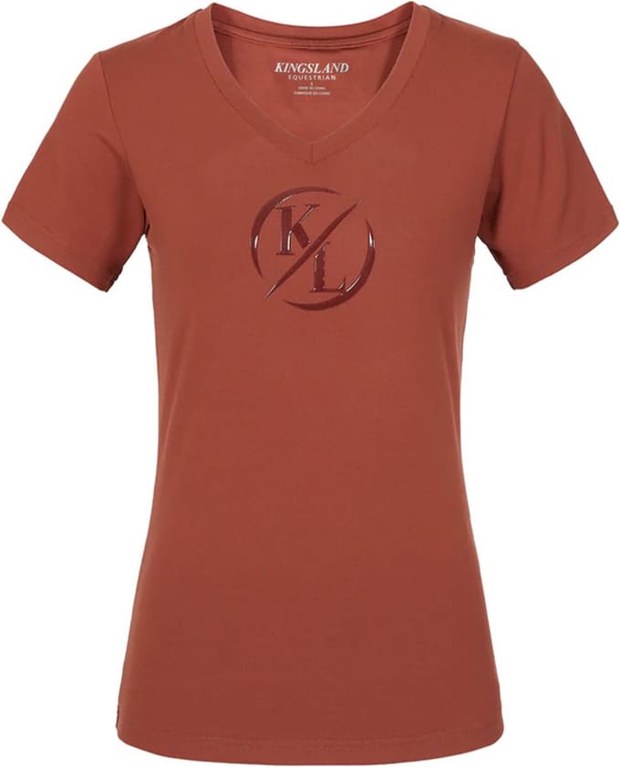 Kingsland Shirt Olania Brown Mahogany - L