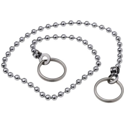 HAAS ball chain 30 cm long on both sides with split ring 5250