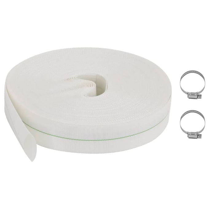 vidaXL - Slang - plat - 1'' - 50 - m - PE