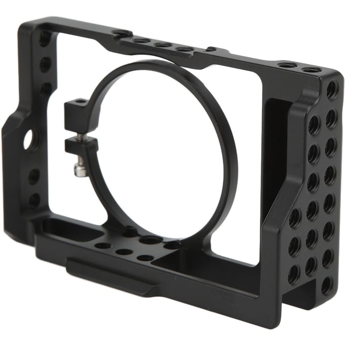SLR Camera Kooi voor Sony RX100 M6 Camera Aluminiumlegering Kooi Handheld Stabilisator Accessoires black