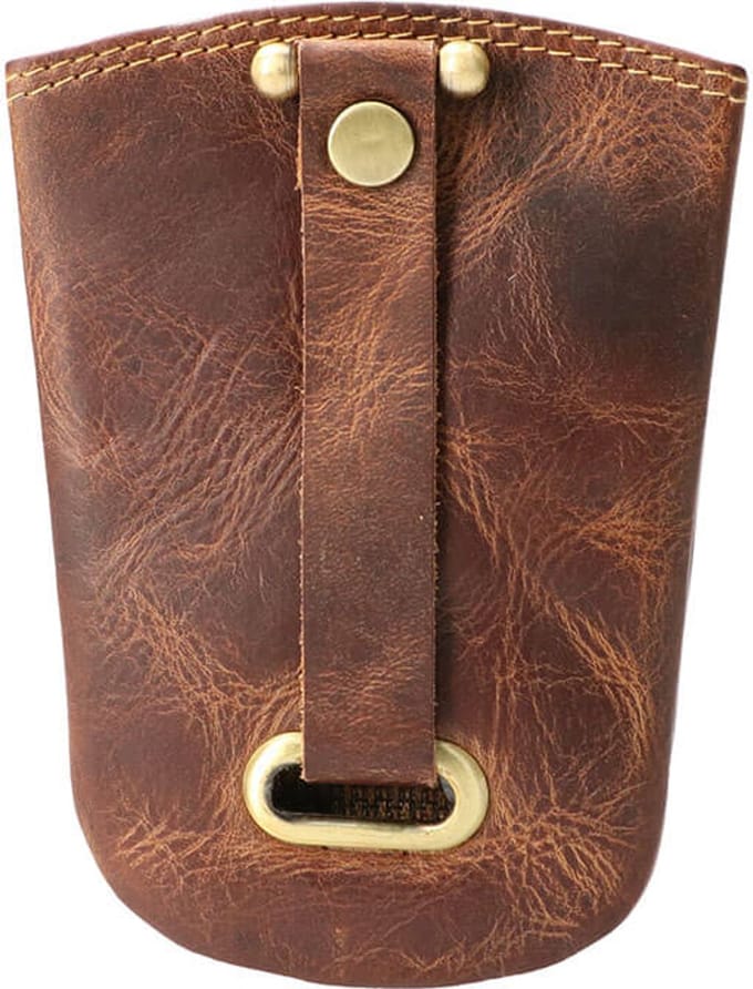 Leather Design Klok Sleuteletui Hunter Bruin