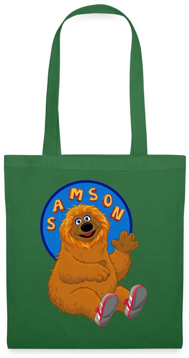 Sesamstraat Samson Tas Van Stof Schoudertas