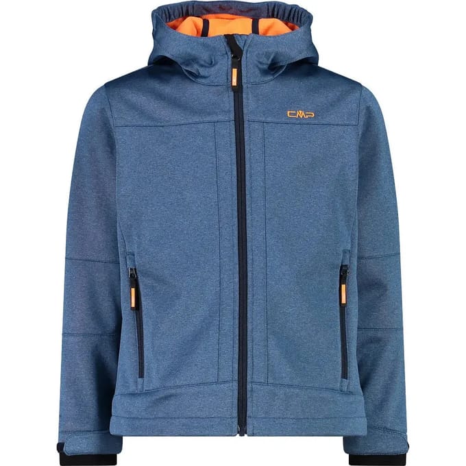 Waterproof jas met vaste capuchon voor kinderen CMP