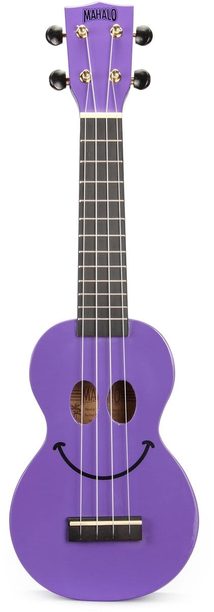 Soprano ukelele - Mahalo U-SMILE - Smiley Series - Paars