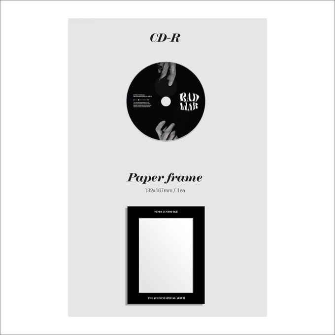 D&E(SUPER JUNIOR) - SLECHTE LIAR 4e speciale minialbum 1EA white