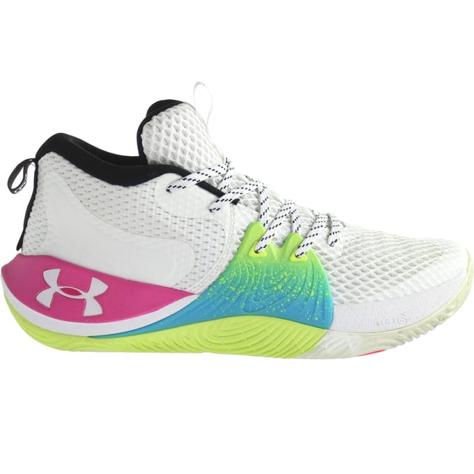 Under Armour Embiid 1 Wit Heren Sportschoenen