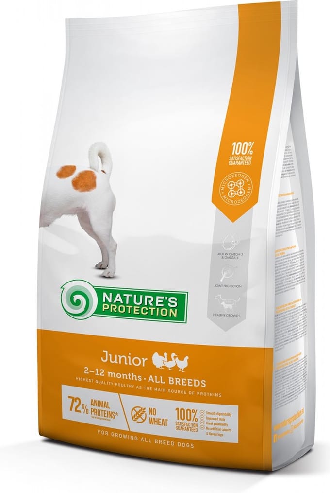 Nature's Protection JUNIOR MEDIUM KIP 2KG.