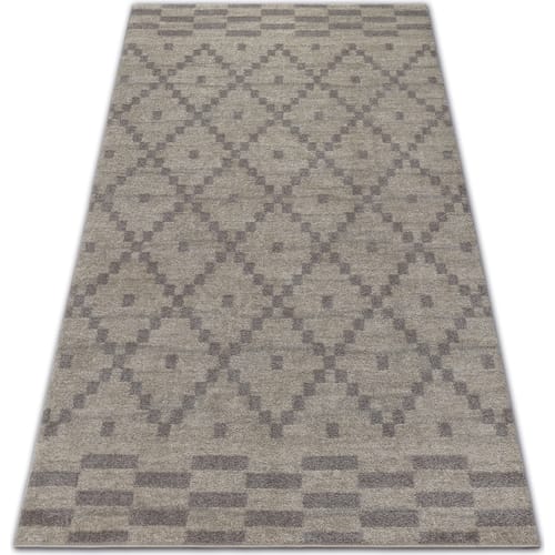 Kleden Rugsx Tapijt SOFT 8047 RUTA BOHO crème / 140x190 cm