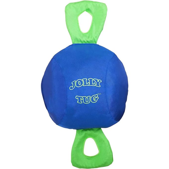 Jolly Tug Ball Equine - 35 cm - Blauw