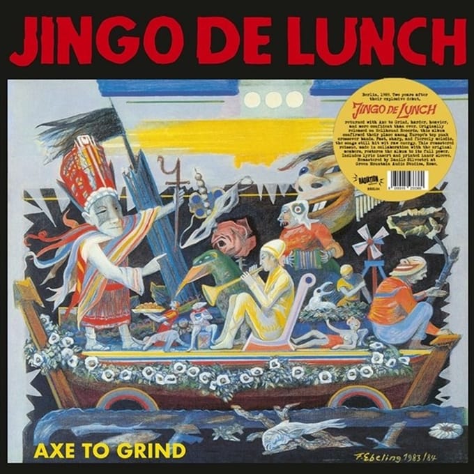 Jingo De Lunch - Axe To Grind (LP) (Coloured Vinyl)