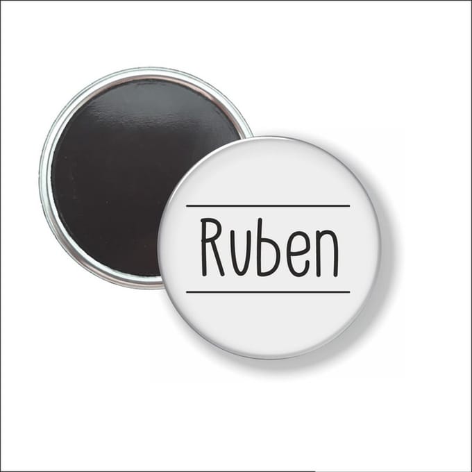 Button Met Magneet 58 MM - Ruben - NIET VOOR KLEDING
