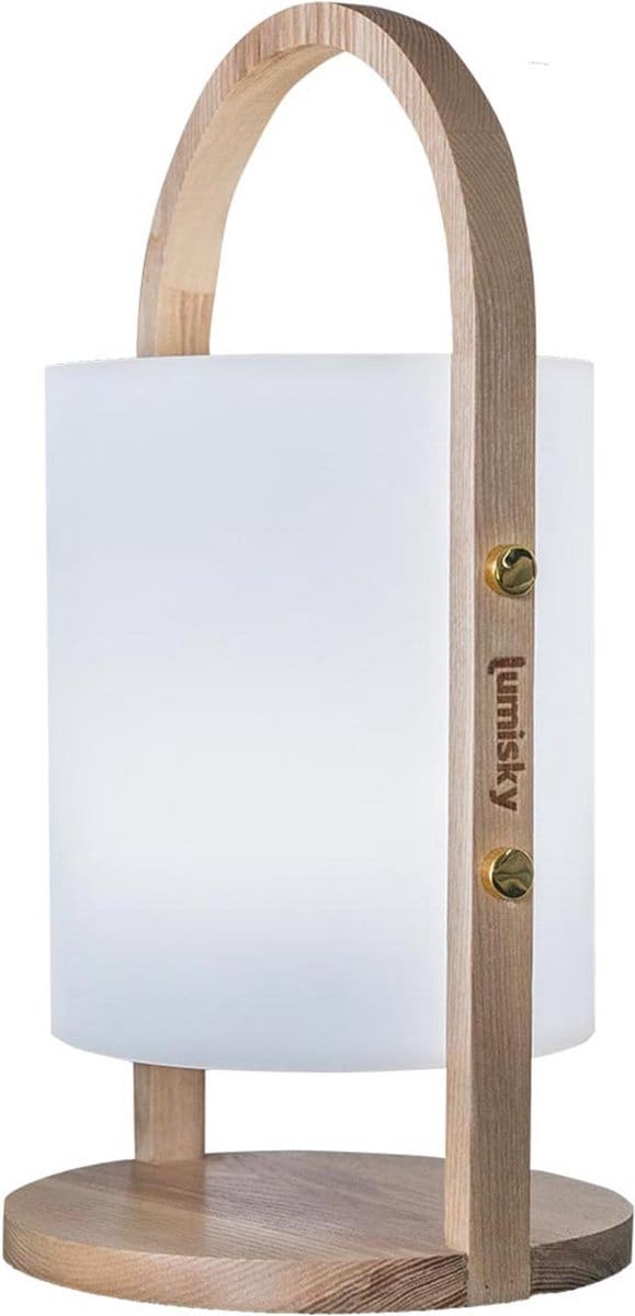 Draadloze draagbare lamp H37CM WOODY
