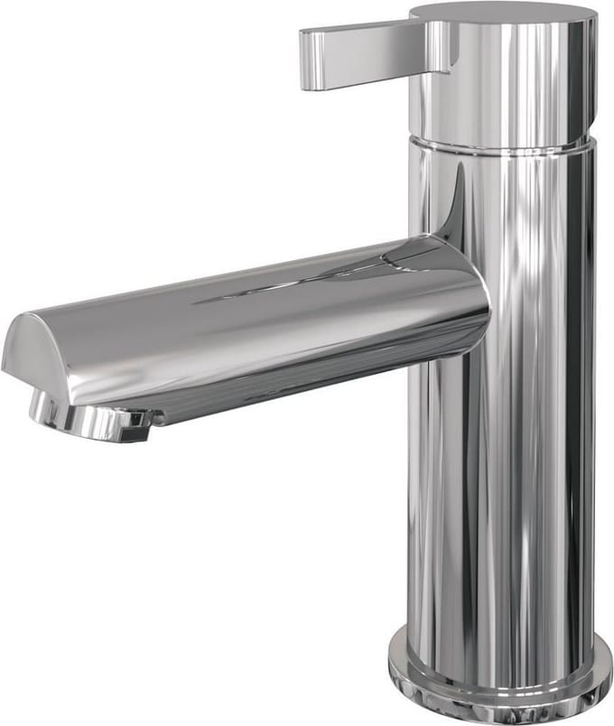 Brauer Chrome Edition wastafelmengkraan met type HD1 greep opbouw ColdStart gepolijst chroom