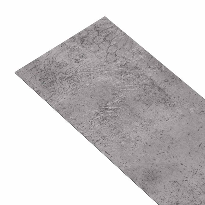 vidaXL - Zelfklevende - Vloerplank - Cement - Bruin - 4,46 - m² - 32 - st - PVC