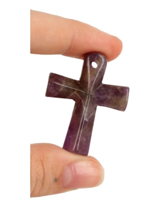 Ankh teken Amethist
