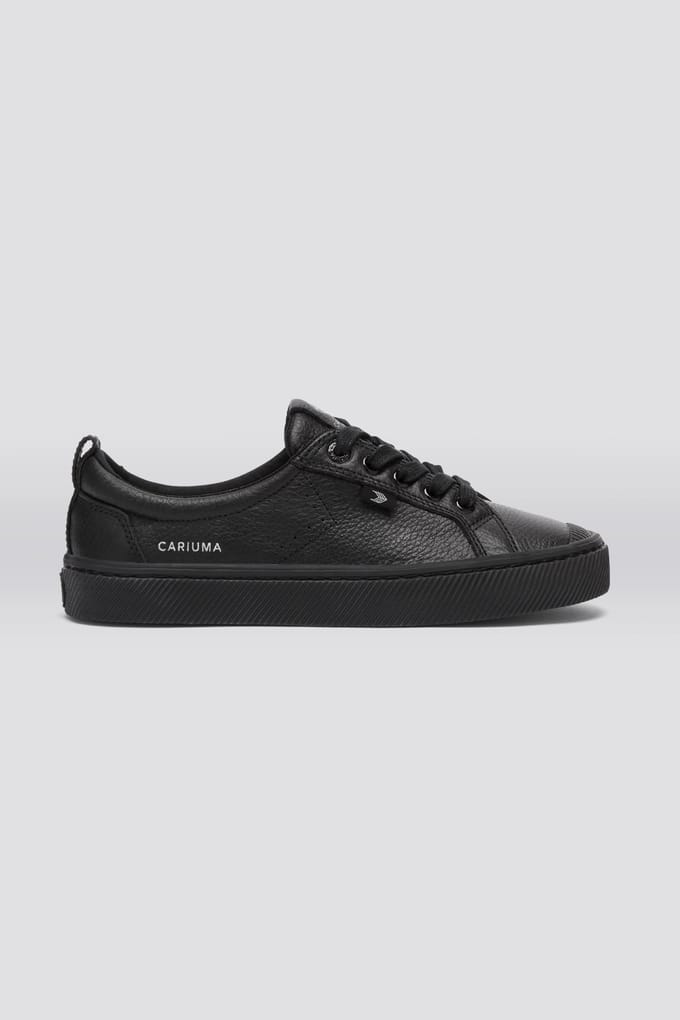 Cariuma Oca Pebbled Leather Black Taglia: 41 | Sneakers Outlet | Unisex | Nero