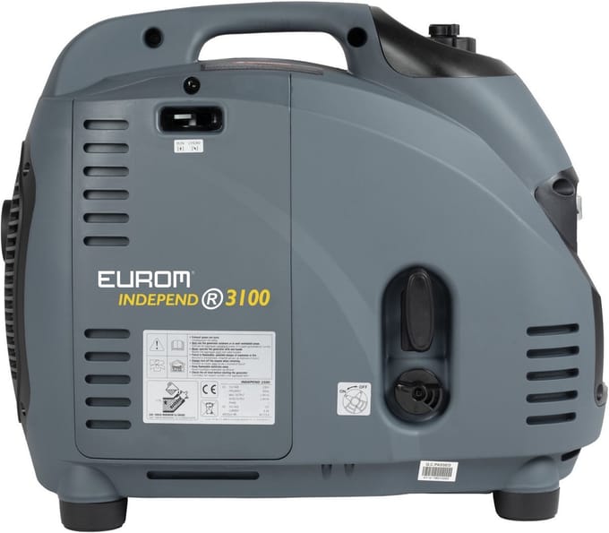 Eurom 3000 generator benzine inverter aggregaat - 3100 Watt