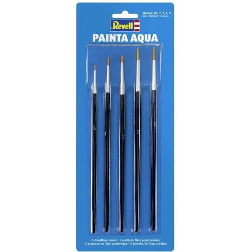 Revell Hobbypenseel - 39624 Painta Aqua - 5 Penselen Penseel