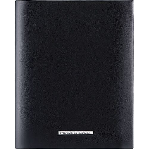 PORSCHE DESIGN Leren Kaarthoes Classic Billfold 11 Black Zwart