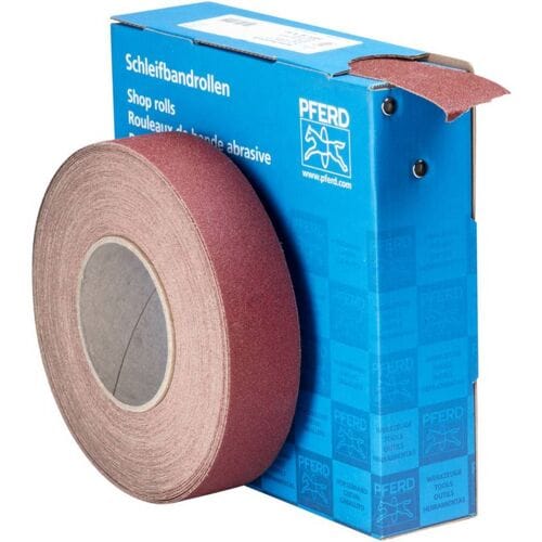 PFERD TOOLS 45016408 Schuurpapierrol Korrelgrootte (num) 80 (l x b) 25 m x 38 mm 25 m