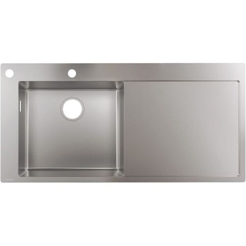 Hansgrohe S718-F450 built-in sink 450 with drainer, 43332800