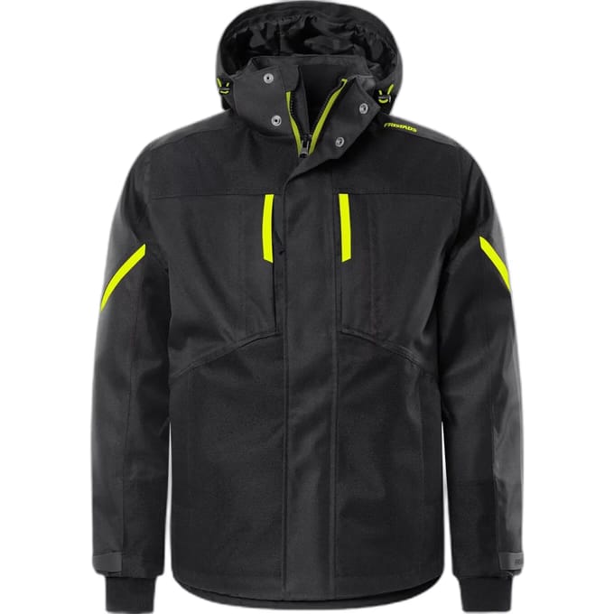 Fristads Airtech® Winterjack 4058 Gtc - Zwart/hi-vis geel - S