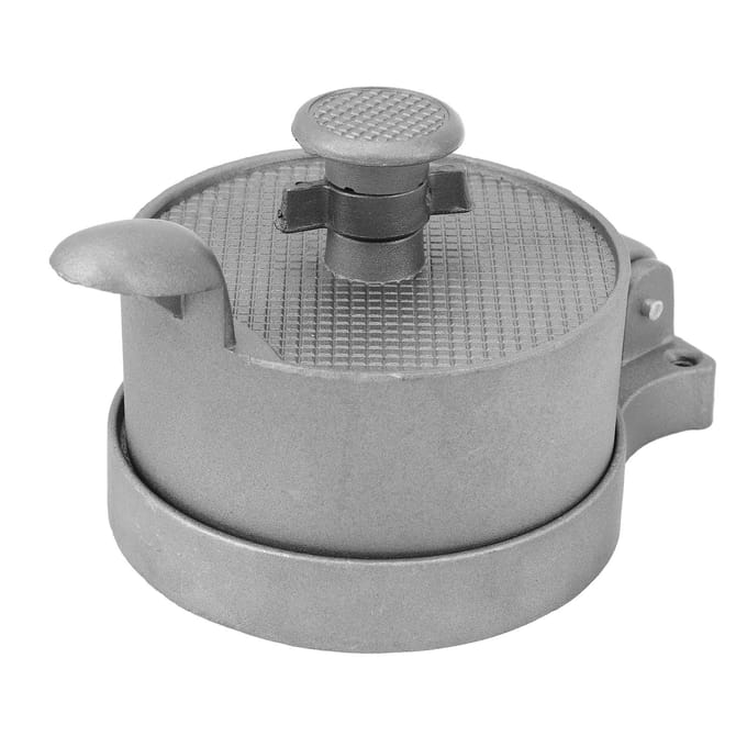 Burgerpers Hamburger Patty Maker Verstelbare Dikte Anti-aanbak Multifunctioneel Aluminiumlegering gray