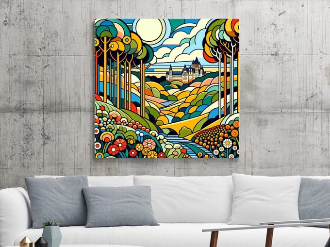 Kunstprint | Wanddecoratie | Dibond | 60 × 60 cm