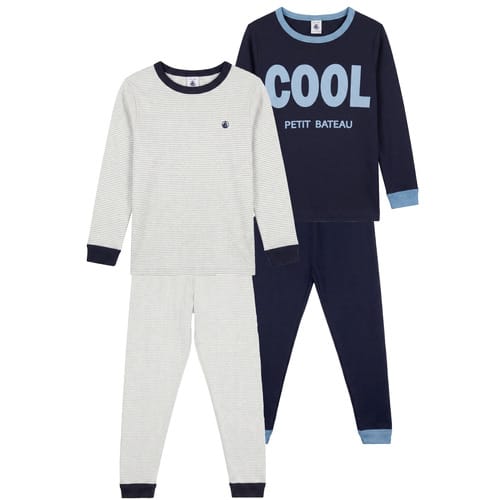 Petit Bateau  Pyjama's / nachthemden PYJAMA X 2