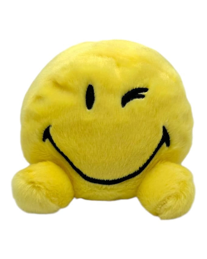 Palm Pals - Smiley knuffel - 13 cm - Pluche