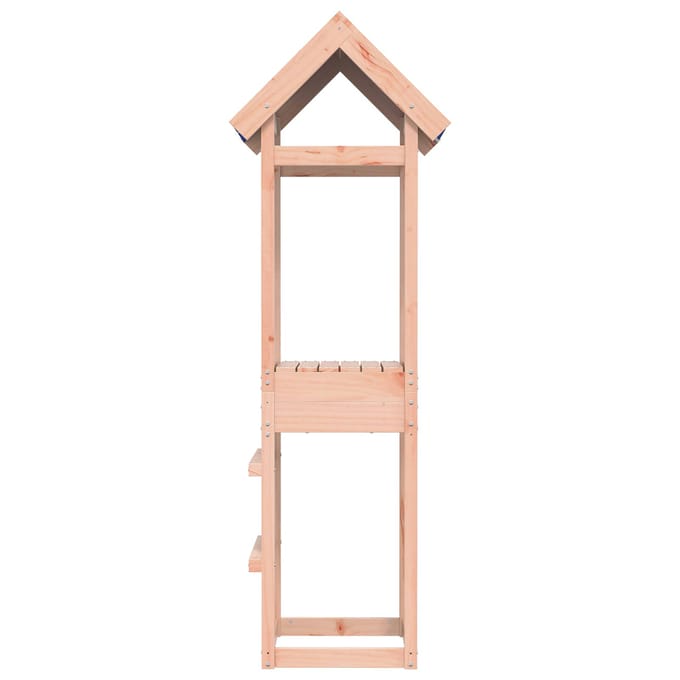 vidaXL Speeltoren Bruin 52,5 x 46,5 x 195 cm Massief douglashout